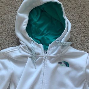 The north face zip up